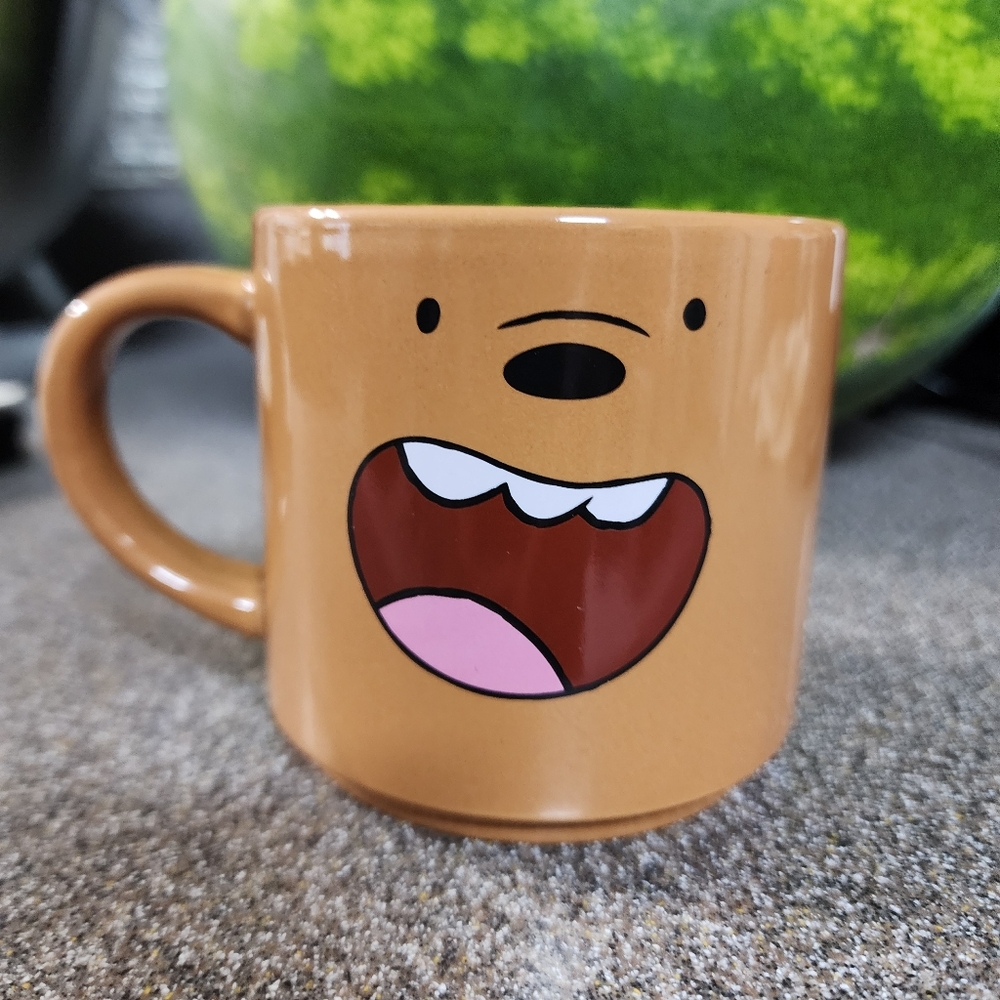 Cartoon Network We Bare Bears Panda 8 oz cup Mug Coffee tea